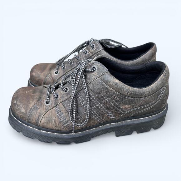 Vintage Y2K Dr. Martens Chunky Broden Leather Oxford Shoes Men’s 10 / Women’s 11